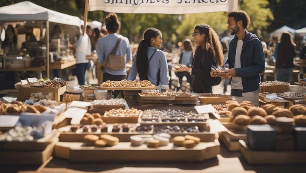 There are opportunities on campus to make money as a college student