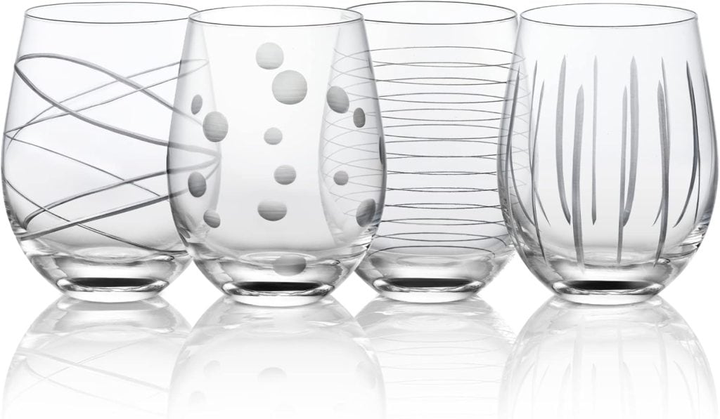glass tumblers