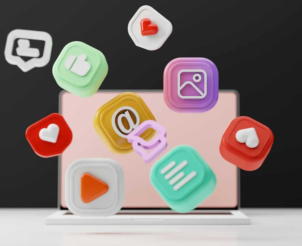 social media icons