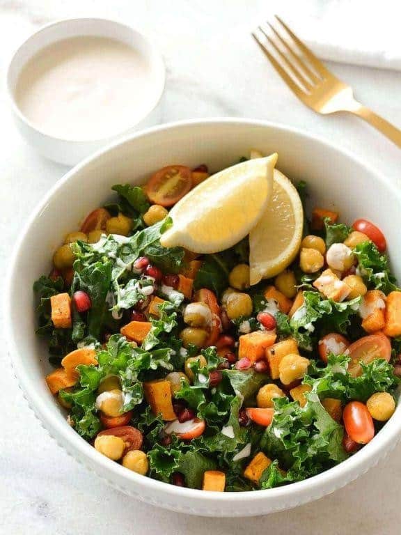 Roasted-Sweet-Potato-and-Kale-Veggie-Bowl
